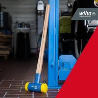 Wiha terugslagloze hamer 800 met hickorysteel 80mm 02101 - thumbnail