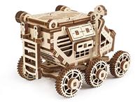 Ugears bouwpakket Mars Buggy 9 x 6,5 x 7 cm hout bruin 96 delig - thumbnail