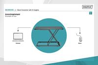 Digitus DA-90445 notebookstandaard Zwart - thumbnail