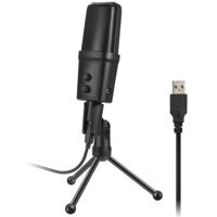 Yanmai SF-970 professionele condensator geluidsopname microfoon met statief houder & USB-kabel kabel lengte: 1 8 m (zwart) - thumbnail