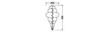 OSRAM HOMELIGHTING 4058075761834 LED-lamp Energielabel G (A - G) E27 Wolk 4.8 W = 33 W Warmwit (Ø x h) 200 mm x 200 mm 1 stuk(s) - thumbnail