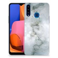 Smartphone hoesje Samsung Galaxy A20s Painting Grey - thumbnail