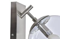 Muurlamp DKD Home Decor 20 x 25 x 27 cm Kristal Zilverkleurig Metaal 220 V 25 W Modern - thumbnail