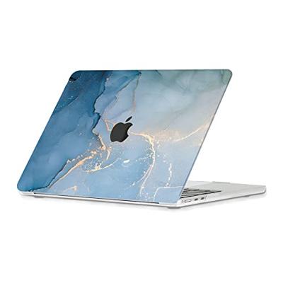 Lunso MacBook Air 13 inch (2022-2025) cover hoes - case - Aciano Azul Lunso MacBook Air 13 inch (2022-2025) cover hoes - case - Aciano Azul