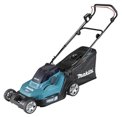Makita Makita DLM432PT2 - Rasenmäher - schnurlos - 18 V Accu-grasmaaier Accu Incl. 2 accus, Incl. oplader 18 V Snijbreedte max. 430 mm Makita Makita DLM432PT2 - Rasenmäher - schnurlos - 18 V Accu-grasmaaier Accu Incl. 2 accus, Incl. oplader 18 V Snijbreedte max. 430 mm