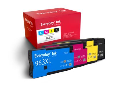 Xerox Inktcartridge vervangt HP 963XL, 3JA30AE, 3JA27AE, 3JA28AE, 3JA29AE Compatibel Combipack Cyaan, Magenta, Geel, Zwart HP 963XL CMYK 006R04993