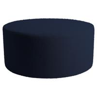 PTMD evie poef teddy blauw 90 cm - thumbnail