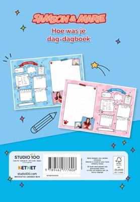Studio 100 Samson & marie dagboek - zo voel ik me vandaag Studio 100 Samson & marie dagboek - zo voel ik me vandaag