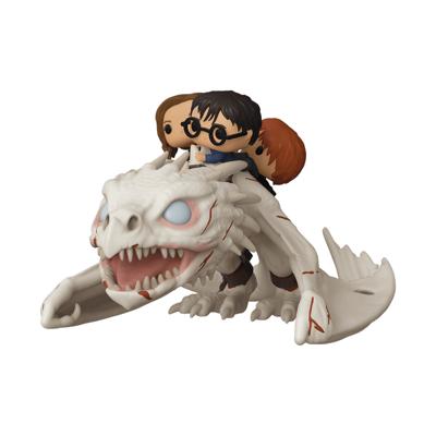 Harry Potter Funko Pop Vinyl: Harry, Hermione & Ron Riding Gringotts Dragon Harry Potter Funko Pop Vinyl: Harry, Hermione & Ron Riding Gringotts Dragon
