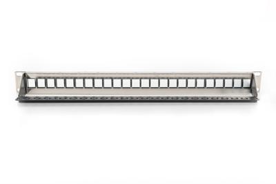 Digitus DIGITUS - Modulares Patchpanel für Keystone Jacks 1HE - unbestückt 24 poorten Netwerkpatchpaneel 483 mm (19) Zonder connectoren 1 HE Meerdere kleuren Digitus DIGITUS - Modulares Patchpanel für Keystone Jacks 1HE - unbestückt 24 poorten Netwerkpatchpaneel 483 mm (19) Zonder connectoren 1 HE Meerdere kleuren