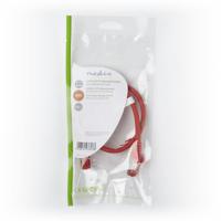 CAT6 S/FTP-Netwerkkabel | RJ45 Male - RJ45 Male | 0,5 m | Rood - thumbnail