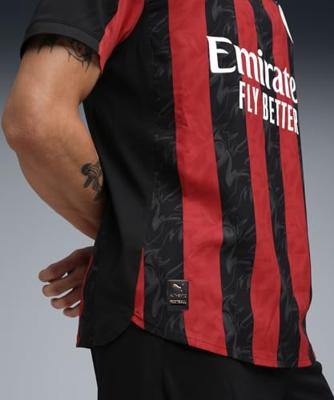 AC Milan Shirt Thuis Senior 2025/2026 - Maat M - Kleur: RoodZwart | Soccerfanshop