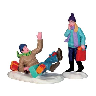 Kerstfiguur Shopping date set of 2 LEMAX - Lemax Kerstfiguur Shopping date set of 2 LEMAX - Lemax