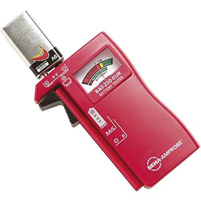 Beha Amprobe Batterijtester BAT-250-EUR Meetbereik (batterijtester) 1.5 V, 9 V Batterij 4620297 Beha Amprobe Batterijtester BAT-250-EUR Meetbereik (batterijtester) 1.5 V, 9 V Batterij 4620297