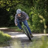 Schwalbe Vouwband marathon efficiency super race / v-guard 27.5 x 2.15" / 55-584 - zwart met reflectie - thumbnail