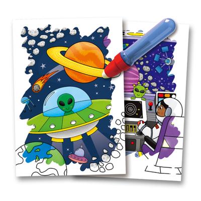 Jumbo Galt - water magic space - 6 herbruikbare afbeeldingen - thumbnail