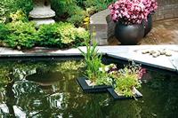 Drijvend planteneiland 25 x 25 cm vierkant Velda - thumbnail