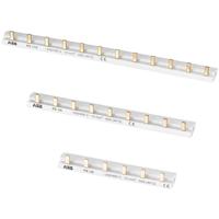 ABB 2CDL210001R1006 ABB STOTZ-KONTAKT verzamelrail proM Compact PS 1/6 Phase busbar Aantal rijen 1 Grijs 1-polig 10 mm² 1 stuk(s) - thumbnail