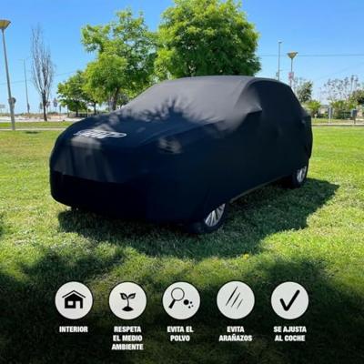 Autobedekking OMP OMPS18040713 M/L Zwart Binnenkant