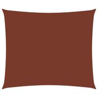VidaXL Zonnescherm rechthoekig 3x4 m oxford stof terracottakleurig - thumbnail