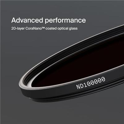 Urth 77mm Solar ND100000 (16.6 Stop) Filter Plus+