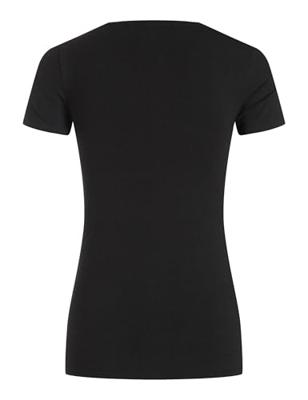 Dames ondershirt korte mouw - T-shirt vrouwen katoen - Slim fit aansluitend Dames ondershirt korte mouw - T-shirt vrouwen katoen - Slim fit aansluitend