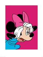Kunstdruk Minnie Mouse - Shocked 60x80cm - thumbnail