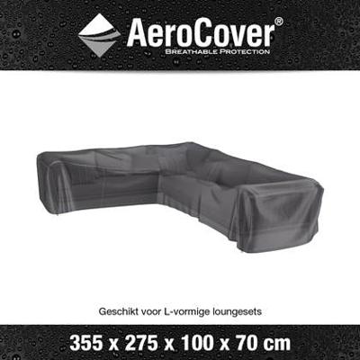 Loungesethoes hoekset links 355x275x100xH70 cm AeroCover - Aerocover Loungesethoes hoekset links 355x275x100xH70 cm AeroCover - Aerocover
