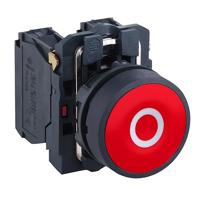 Schneider Electric XB5AA4322 XB5AA4322 Druktoets 600 V 6 A Moment (l x b x h) 52 x 30 x 42 mm IP66, IP67, IP69, IP69K 1 stuk(s) - thumbnail