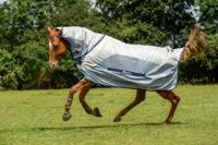 Bucas Buzz-off Rain full neck zilver maat:155 / 6'7 - thumbnail