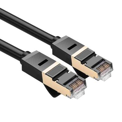 CAT7 Goud vergulde Dual afgeschermd volledige koperen LAN netwerkkabel lengte: 5m CAT7 Goud vergulde Dual afgeschermd volledige koperen LAN netwerkkabel lengte: 5m