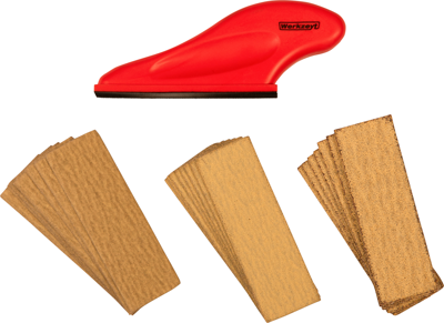 Werkzeyt Mini Schuur Set 90X30Mm 25-Delig - B25710