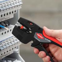 Knipex NexStrip® multitool voor elektriciens | Antislip kunststof bekleding | Lengte 190 mm - 12 72 190 SB - thumbnail