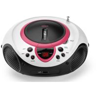 Lenco scd38 draagbare cd/usb speler roze - thumbnail