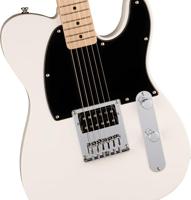 Squier Sonic Esquire H MN Arctic White elektrische gitaar - thumbnail