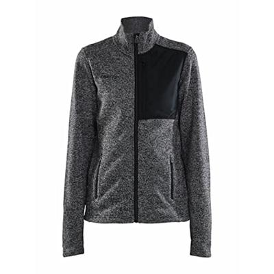 Craft 1912219 ADV Explore Heavy Fleece Jacket W - Black-Melange - XL Craft 1912219 ADV Explore Heavy Fleece Jacket W - Black-Melange - XL
