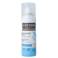 Cattier Deodorant spray cardamom patchouli 100 Milliliter - thumbnail