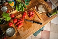 Fiskars 1057543 Tomatenmes Zwart Lengte 230 mm - thumbnail