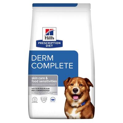 HILL'S Prescription Diet Derm Complete Canine - Droog hondenvoer - 12 kg