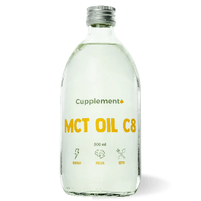 Cupplement MCT C8 olie - 500 ml