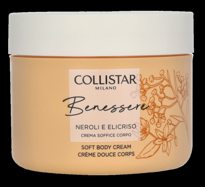 Collistar Benessere Neroli And Helichrysum Soft Body Cream 200ml Collistar Benessere Neroli And Helichrysum Soft Body Cream 200ml