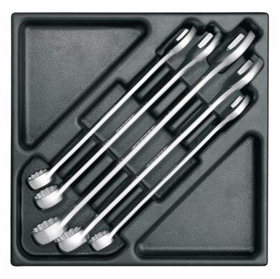 Gedore 1761145 1500 ES-7-32 Ring-steeksleutelset 5-delig Sleutelbreedte (metrisch) 07 - 19 mm