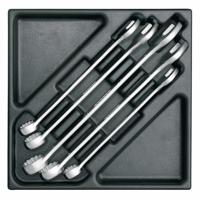 Gedore 1761145 1500 ES-7-32 Ring-steeksleutelset 5-delig Sleutelbreedte (metrisch) 07 - 19 mm - thumbnail