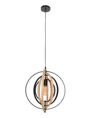Steinhauer Houten hanglampMuoversi Ø 45cm - 3491BE