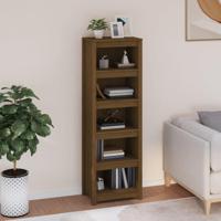 Boekenkast 50x35x154 cm massief grenenhout honingbruin - thumbnail