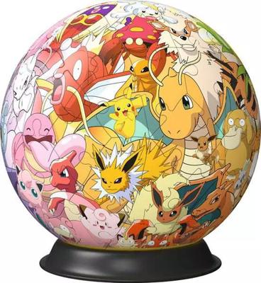 Ravensburger Pokémon 3D-puzzelbal - 72 stukjes - thumbnail