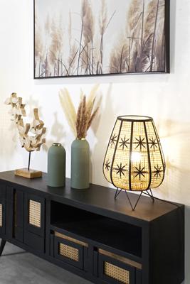 Bureaulamp DKD Home Decor Zwart Metaal Bruin 220 V 50 W 37 x 37 x 47 cm Bureaulamp DKD Home Decor Zwart Metaal Bruin 220 V 50 W 37 x 37 x 47 cm