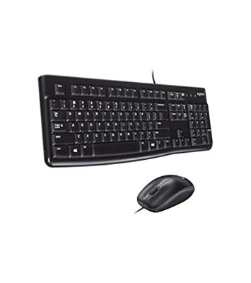 Toetsenbord Logitech Desktop MK120 Zwart Frans AZERTY AZERTY