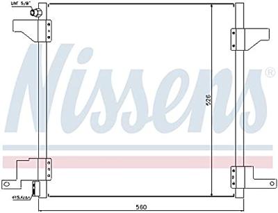 Condensator, airconditioning 94390