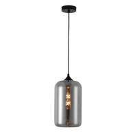 Artdelight Hanglamp Botany Ø 18 cm rook glas zwart - thumbnail